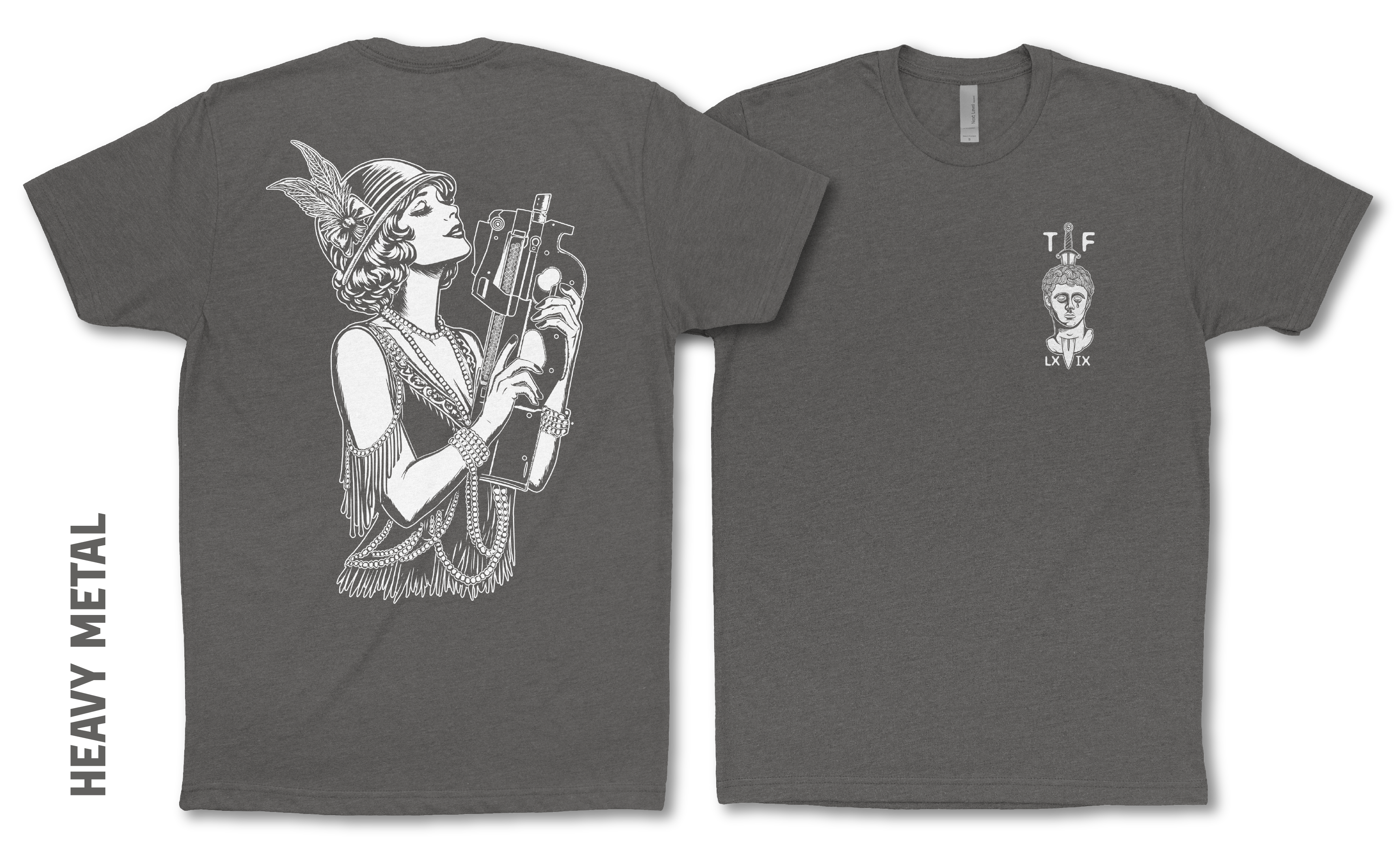 P90 Girlfriend Tee | Garand Thumb Official Merch-Heavy Metal